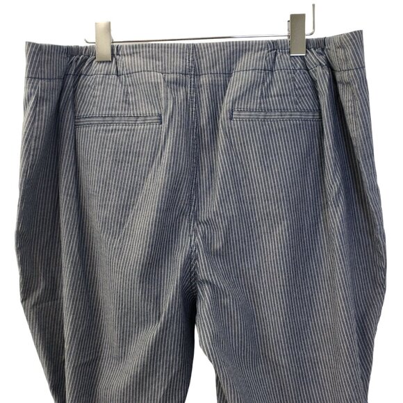 NWT Talbots Lyocell Blend Striped Sailor Pants Size 16W Petite - Picture 5 of 7